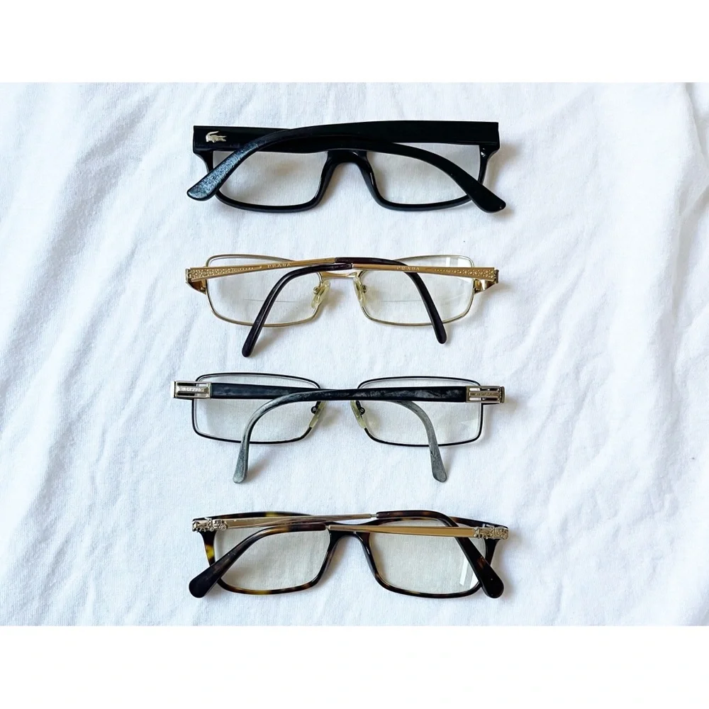 Bundle Lot Womens Eyeglasses Rx Frames Luxury Designer Prada Coach Versace WORN - Picture 2 of 8